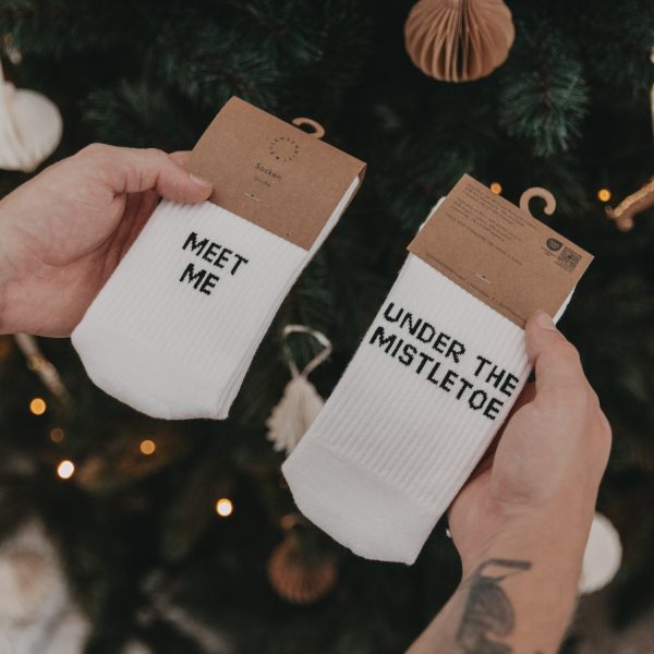 Socken Mistletoe
