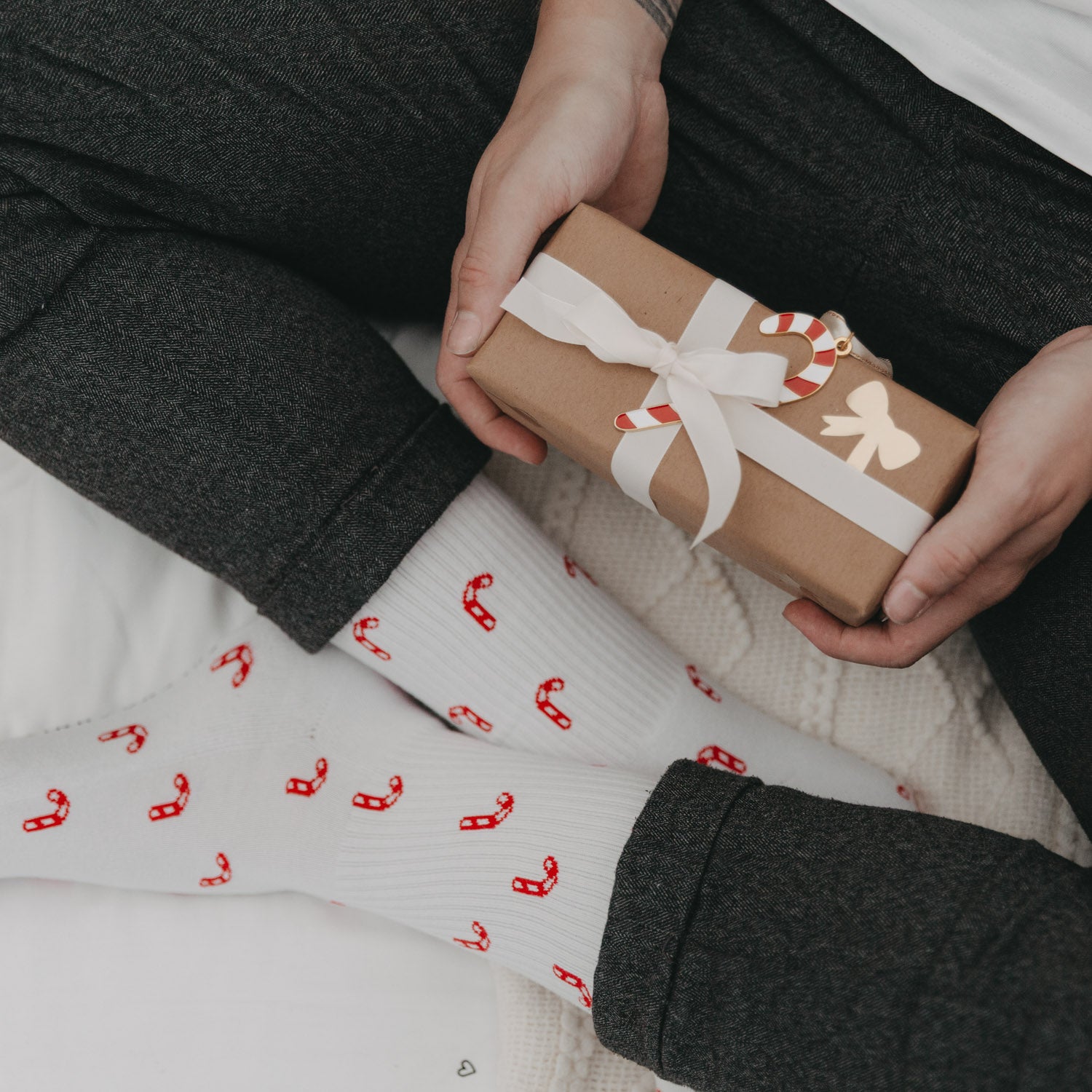 Socken Zuckerstange