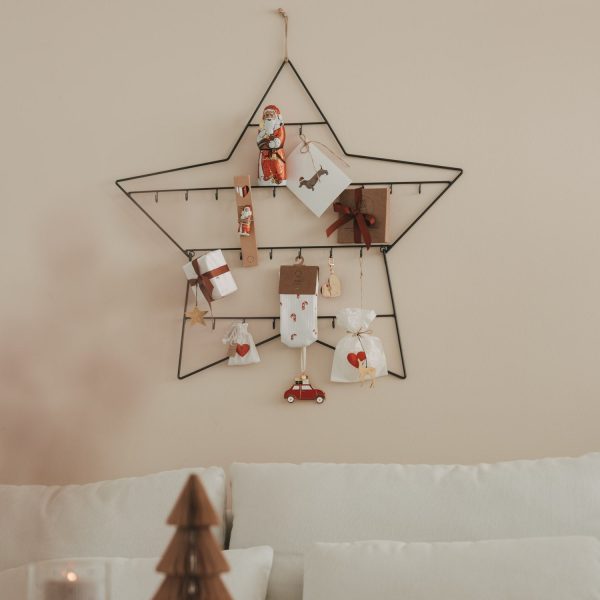 Adventskalender Stern groß