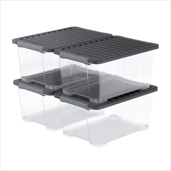 Boxen Set - 4teilig - 44l CORE Plus