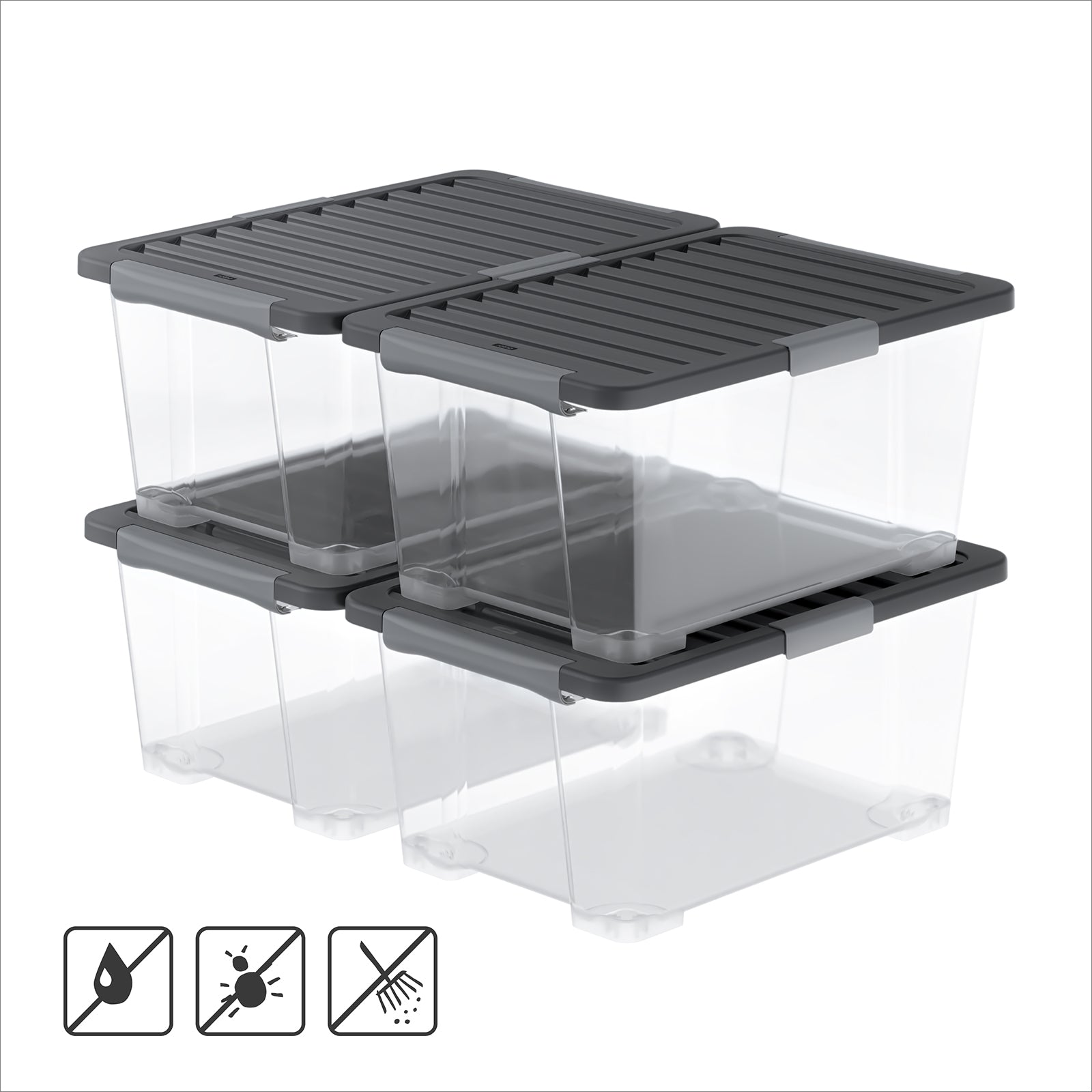 Set Boxen 44 l, 4 tlg. CORE PRO
