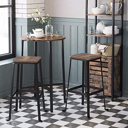 Barhocker, 2er Set Industrie-Design