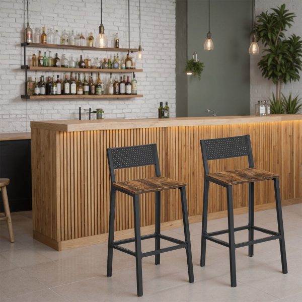 Industrie-Design Barhocker 2er Set