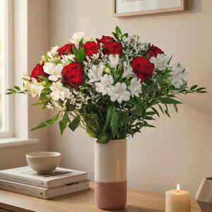 Überraschungs-Blumenstrauß