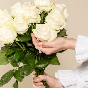 Weiße Rosen