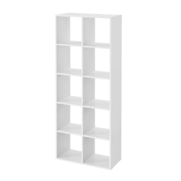 Bücherregal mit 10 Fächern