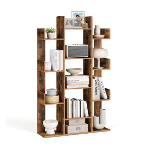 Bücherregal mit 13 Fächern