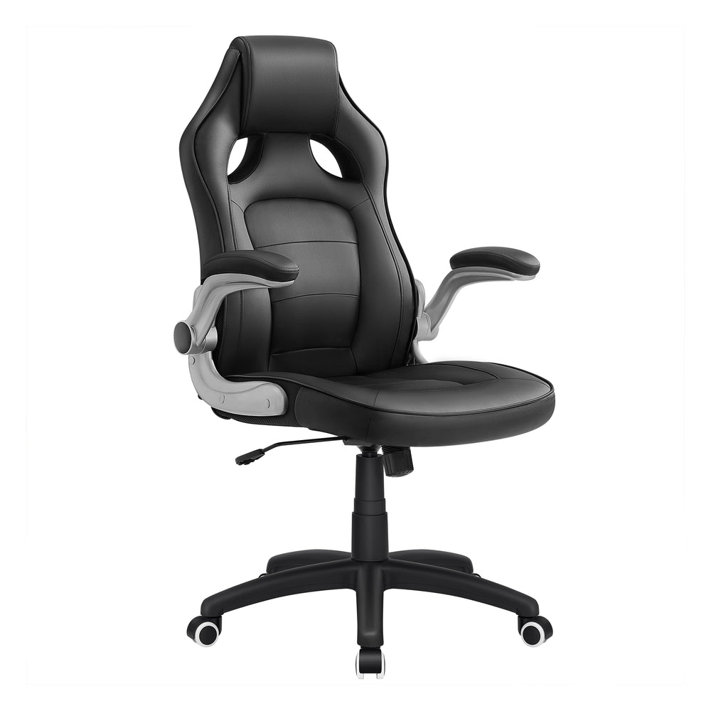 Bürostuhl Kunstleder Schwarz