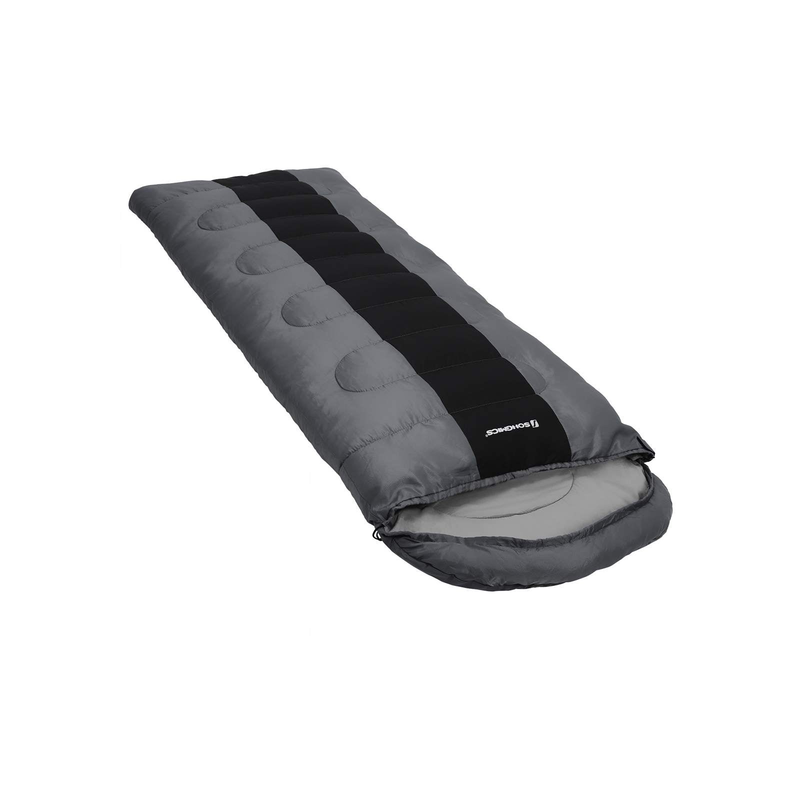 Deckenschlafsack mit Kapuze und Kompressionsbeutel
