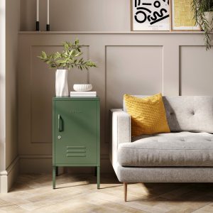 The Camden - Side Table, Storage Locker Forest