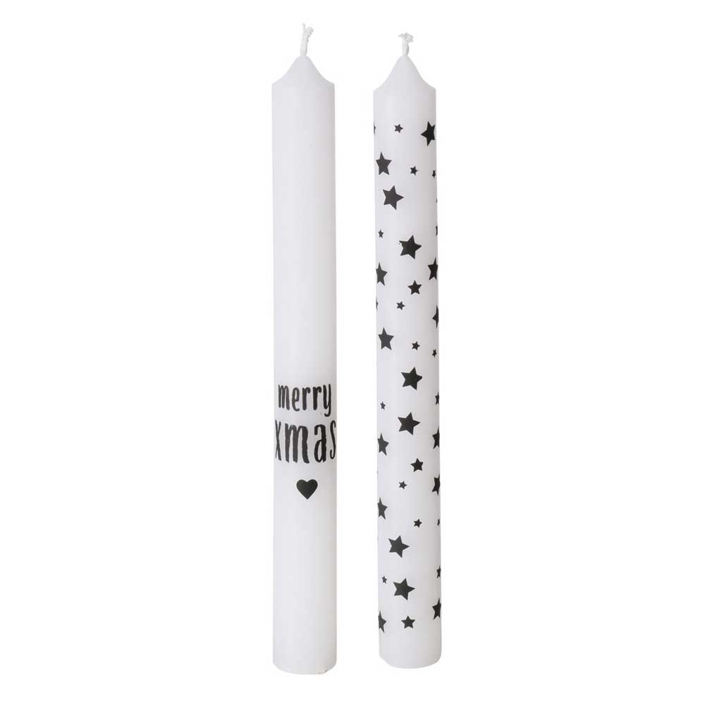 Boltze - Stabkerzen Weihnachten 2er-Set