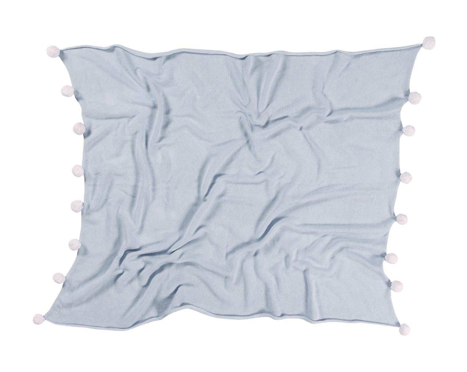 Lorena Canals - Kinderstrickdecke Blanket Bubbly Soft Blue