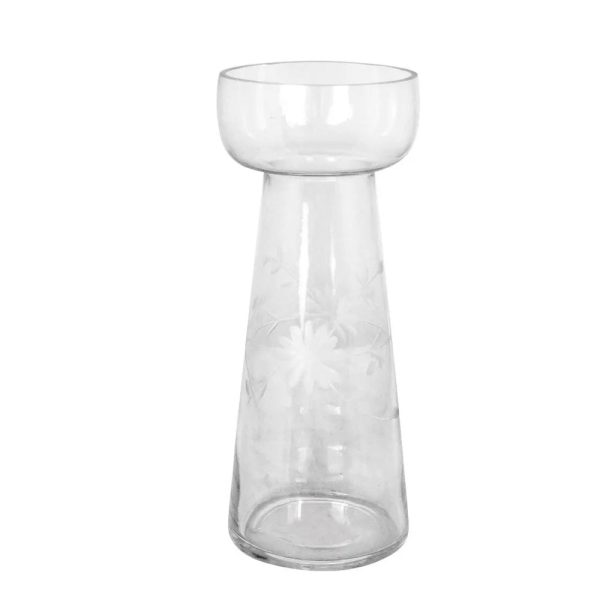 Strömshaga - Vase Hyazinthenvase Elsa Glas Transparent