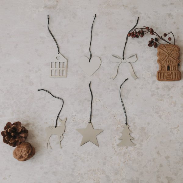 Anhänger Mix 6er Set Silber
