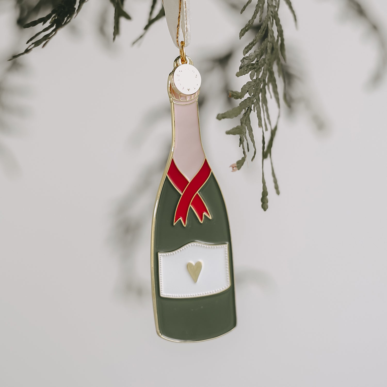 Baumschmuck Champagner