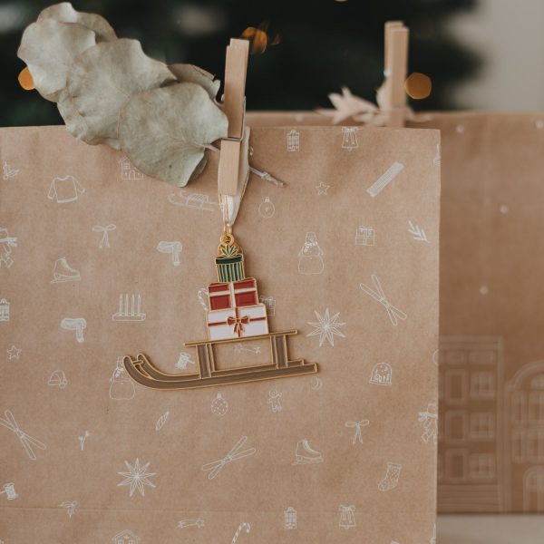 Baumschmuck Schlitten
