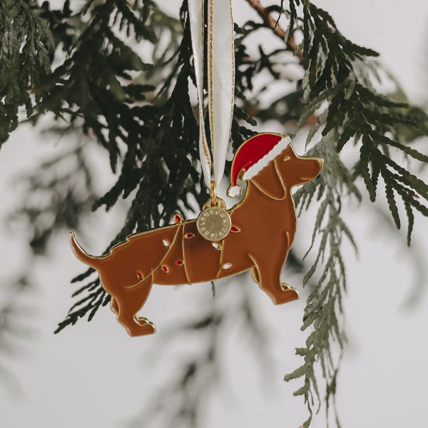 Baumschmuck Weihnachtsdackel