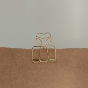 Clip groß gold 4er Set