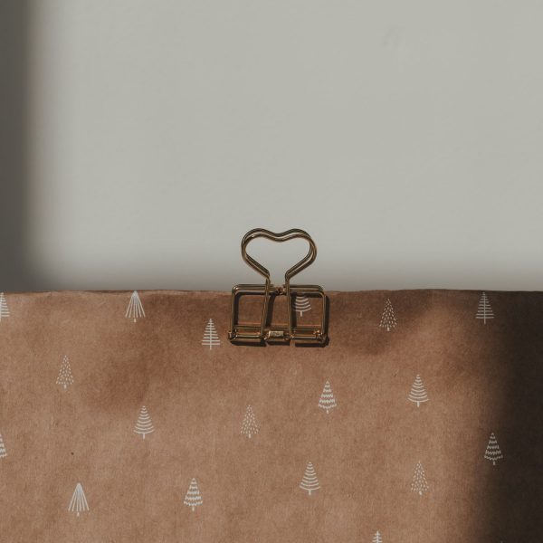 Clip mittel gold 6er Set