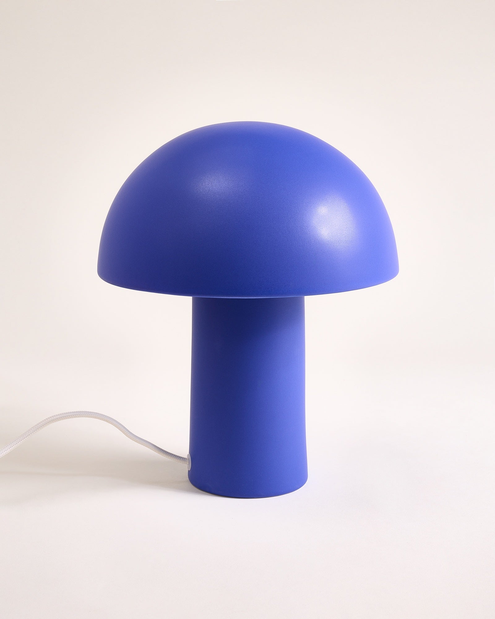 Cogumelo Keramiklampe dunkelblau