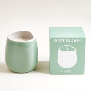 João Duftkerze Soft Bloom salbei hellblau