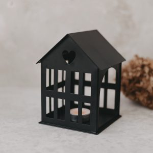 Metallhaus mini Schwarz