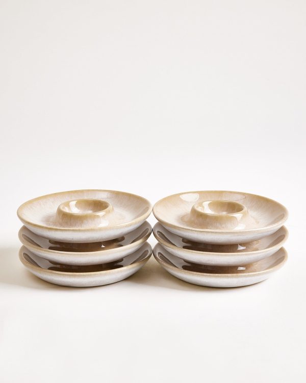 Cordoama Eierbecher sand 6er-Set