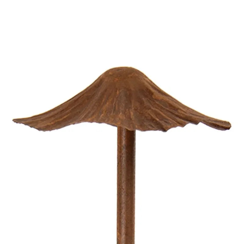 Clayre & Eef - Gartenstecker Pilz aus Metall 10 cm