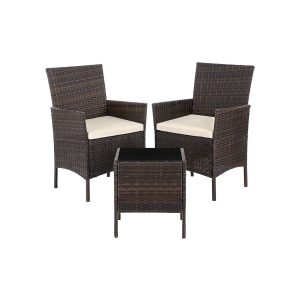 Gartenmöbel-Set aus Polyrattan