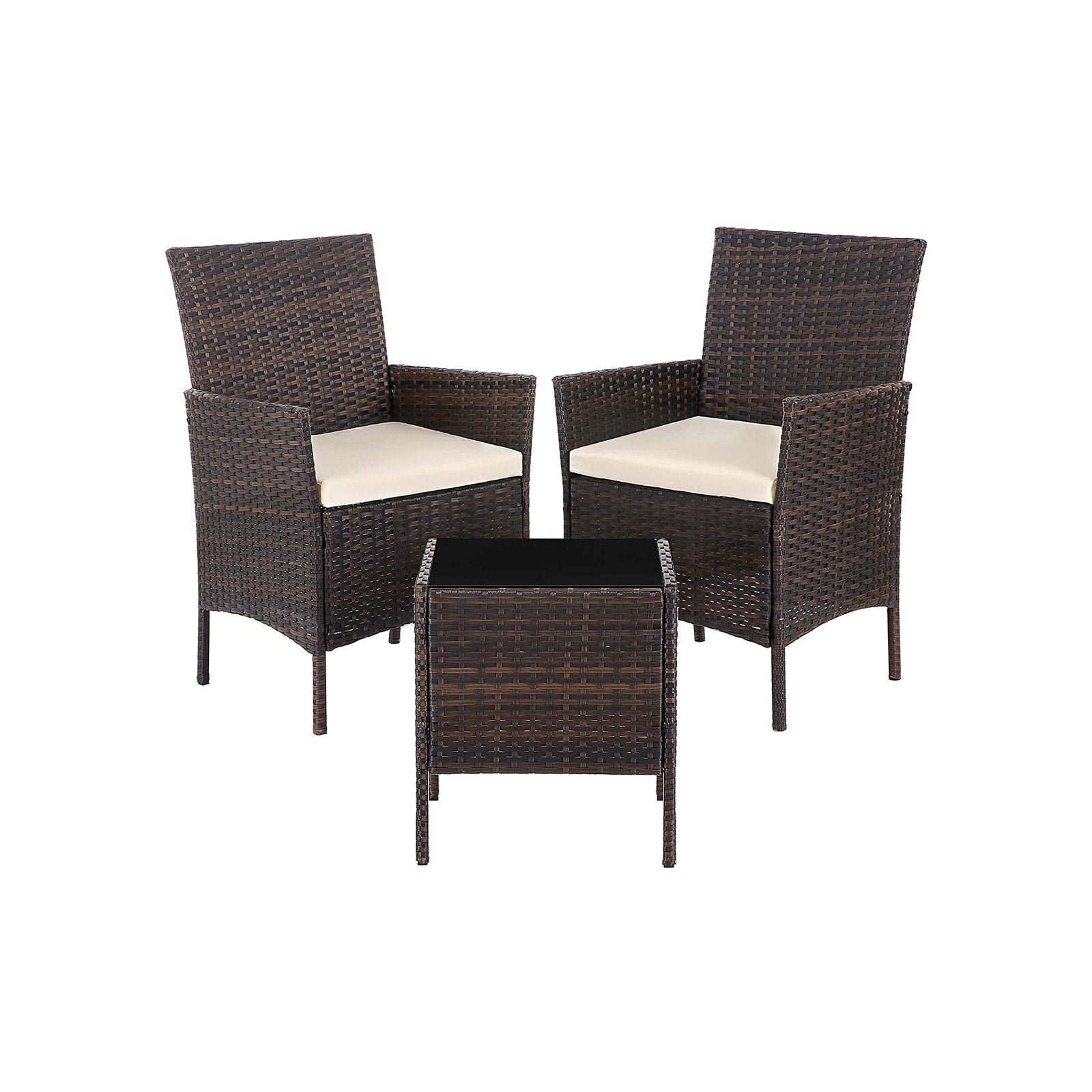 Gartenmöbel-Set aus Polyrattan
