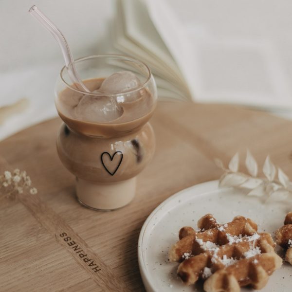 Double Bubble Glas Herz