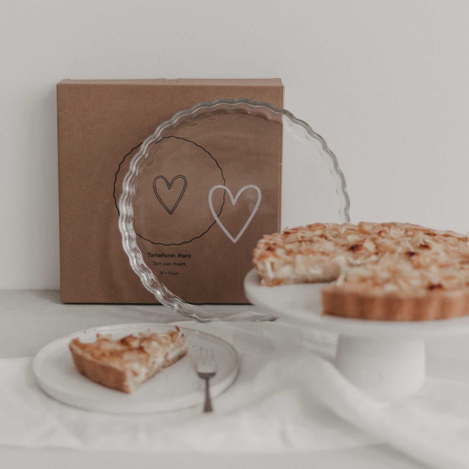Tarteform groß Herz