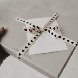 Geschenkband 5m Herzen