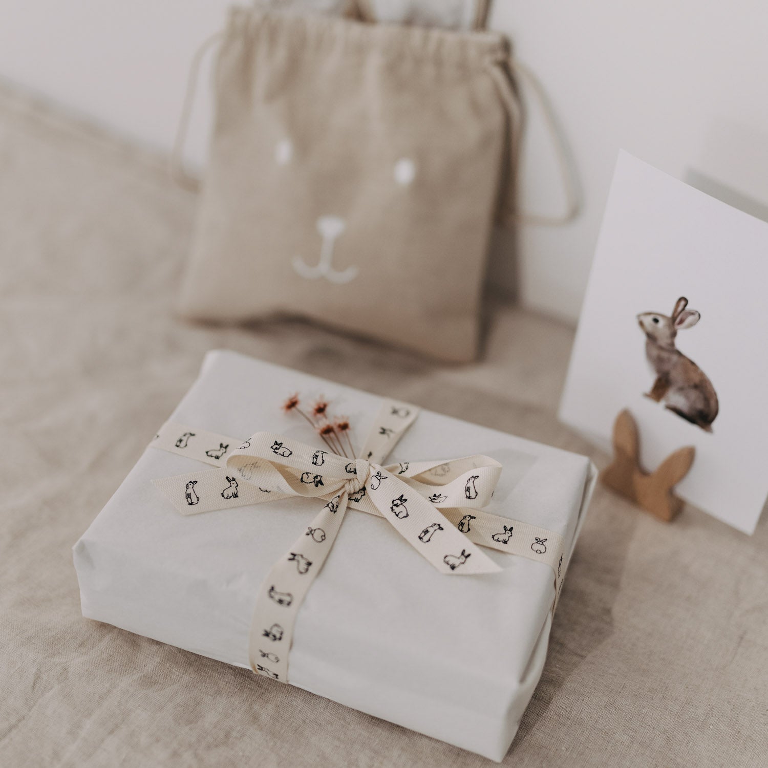 Geschenkband 5m Kaninchen