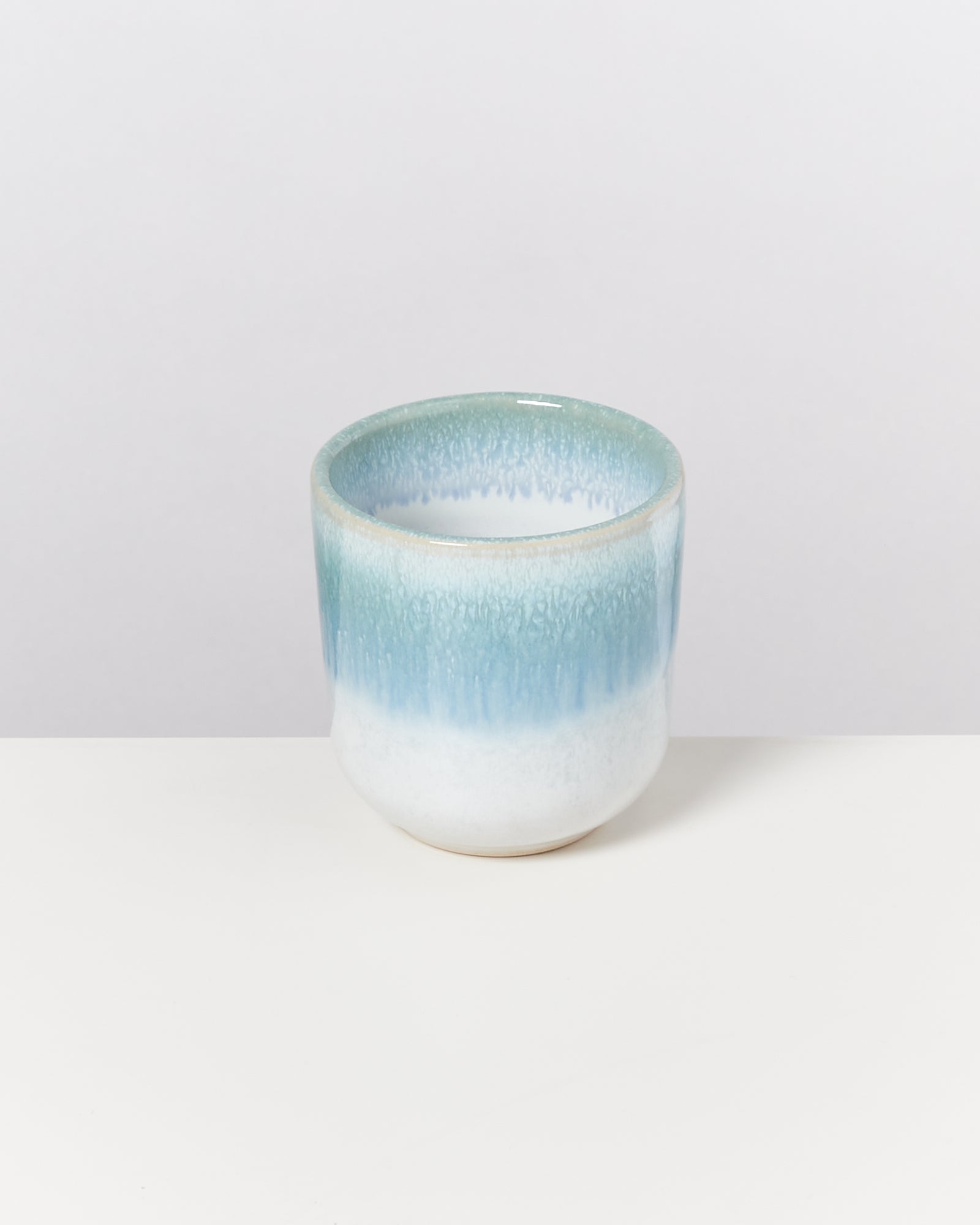 Alcachofra Becher klein grünblau