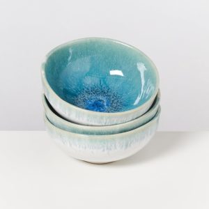 Alcachofra Saucenschälchen groß grünblau