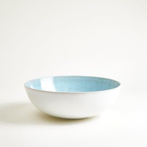 Alcachofra Servierschale grünblau