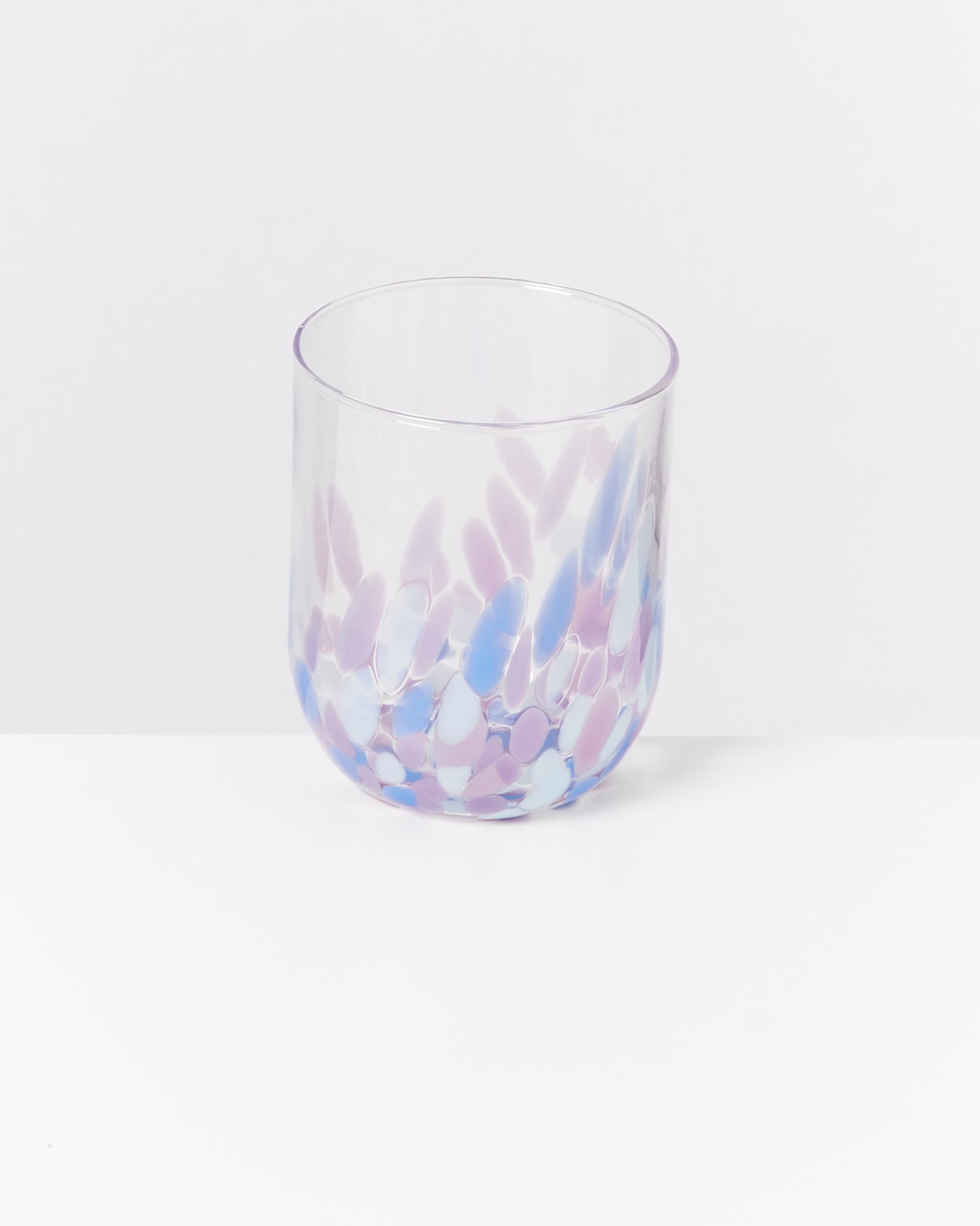 Alegria Glas groß lila blau