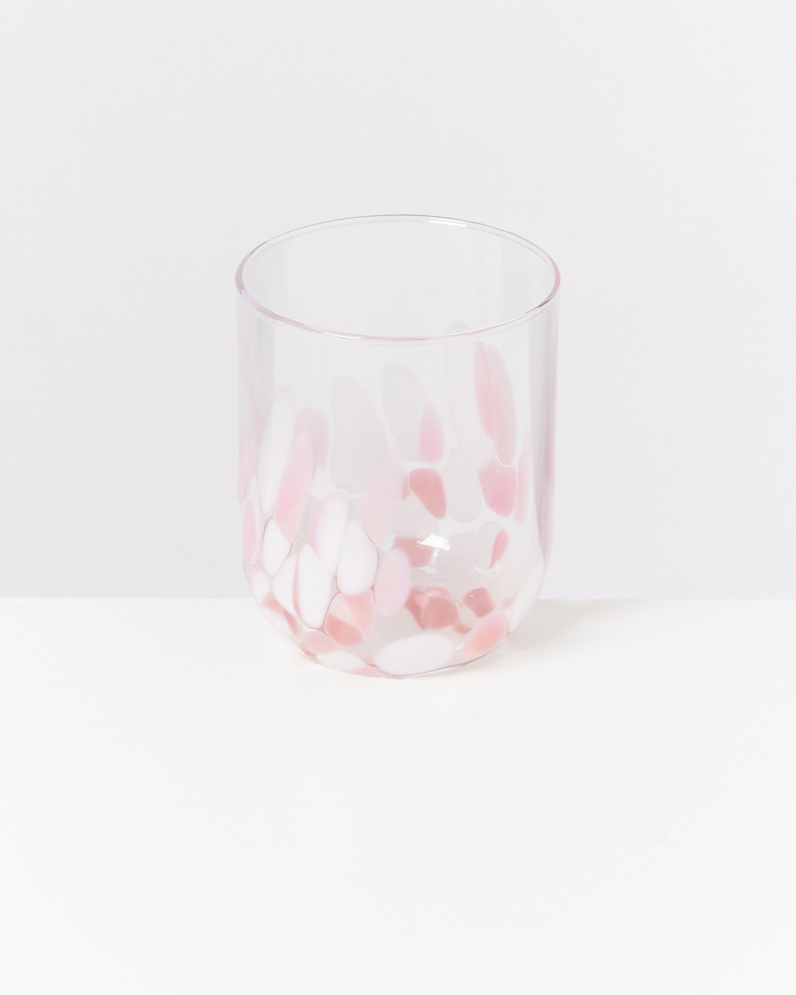 Alegria Glas groß rosé weiß