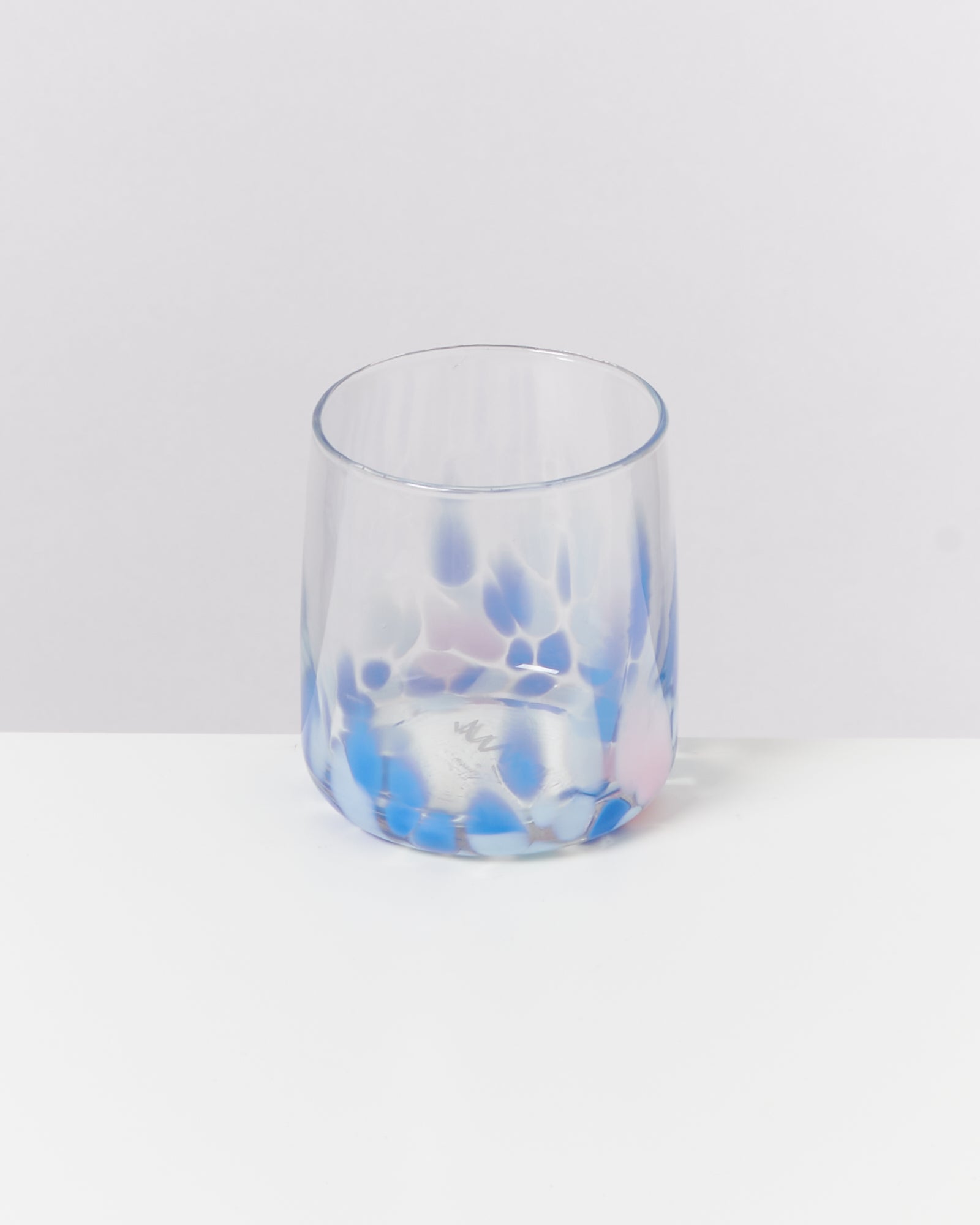 Alegria Glas klein blau rosé