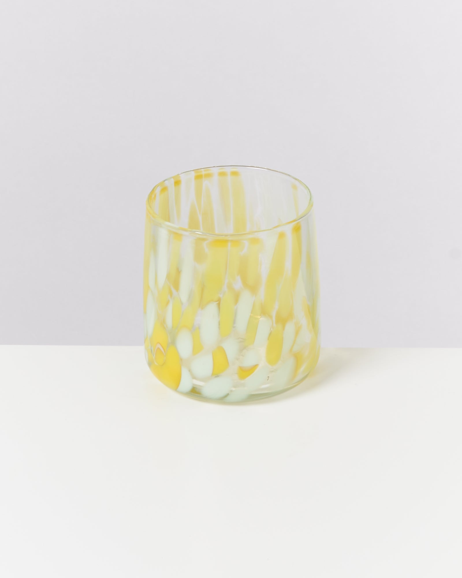 Alegria Glas klein gelb sand