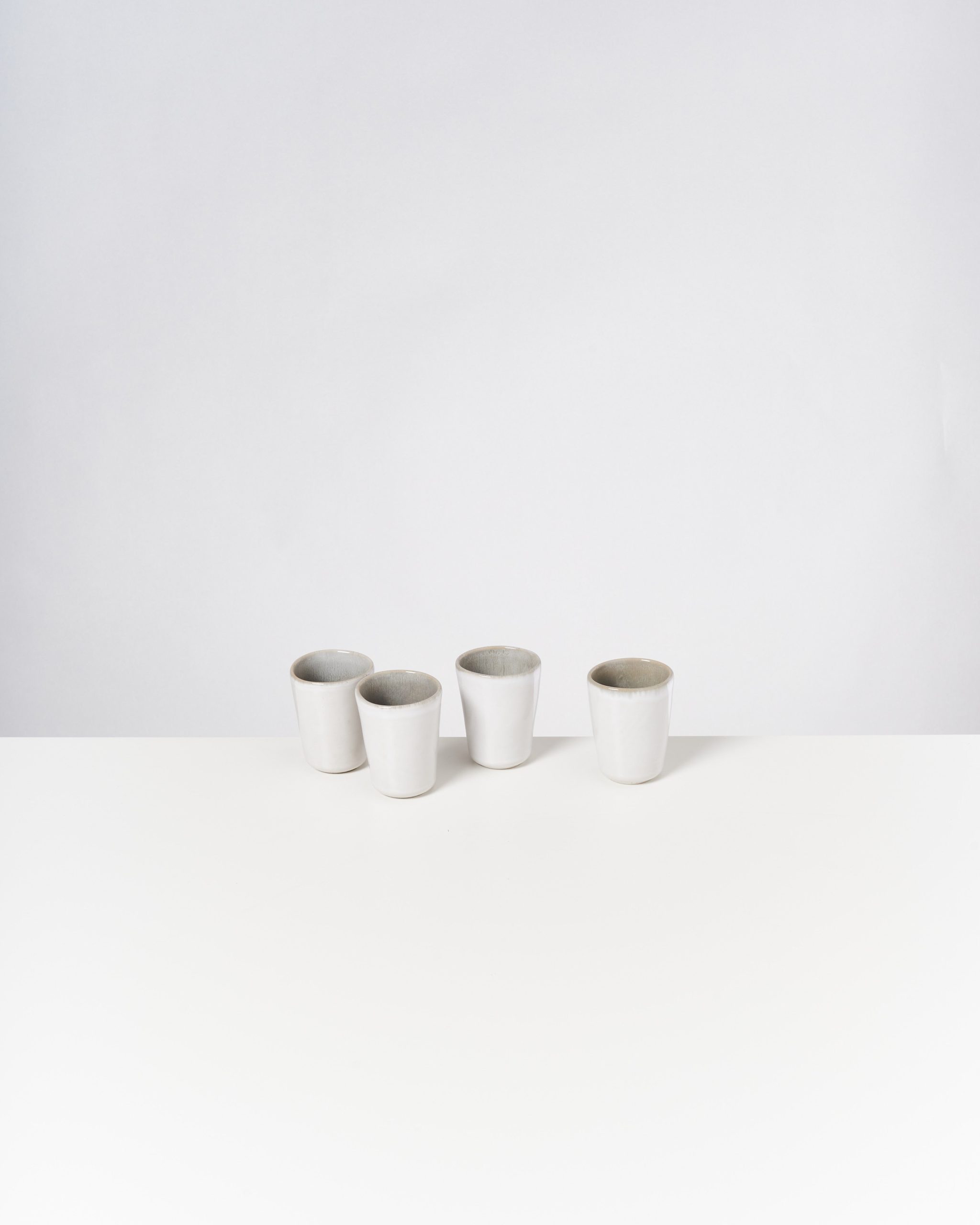 Areia Espressobecher grau 4er-Set