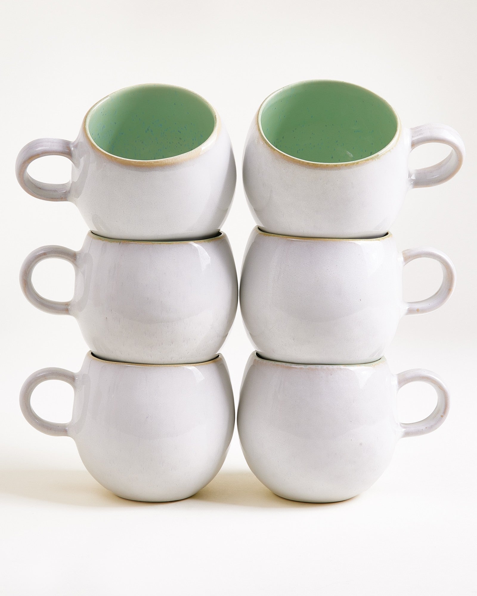 Areia Tasse groß mint 6er-Set