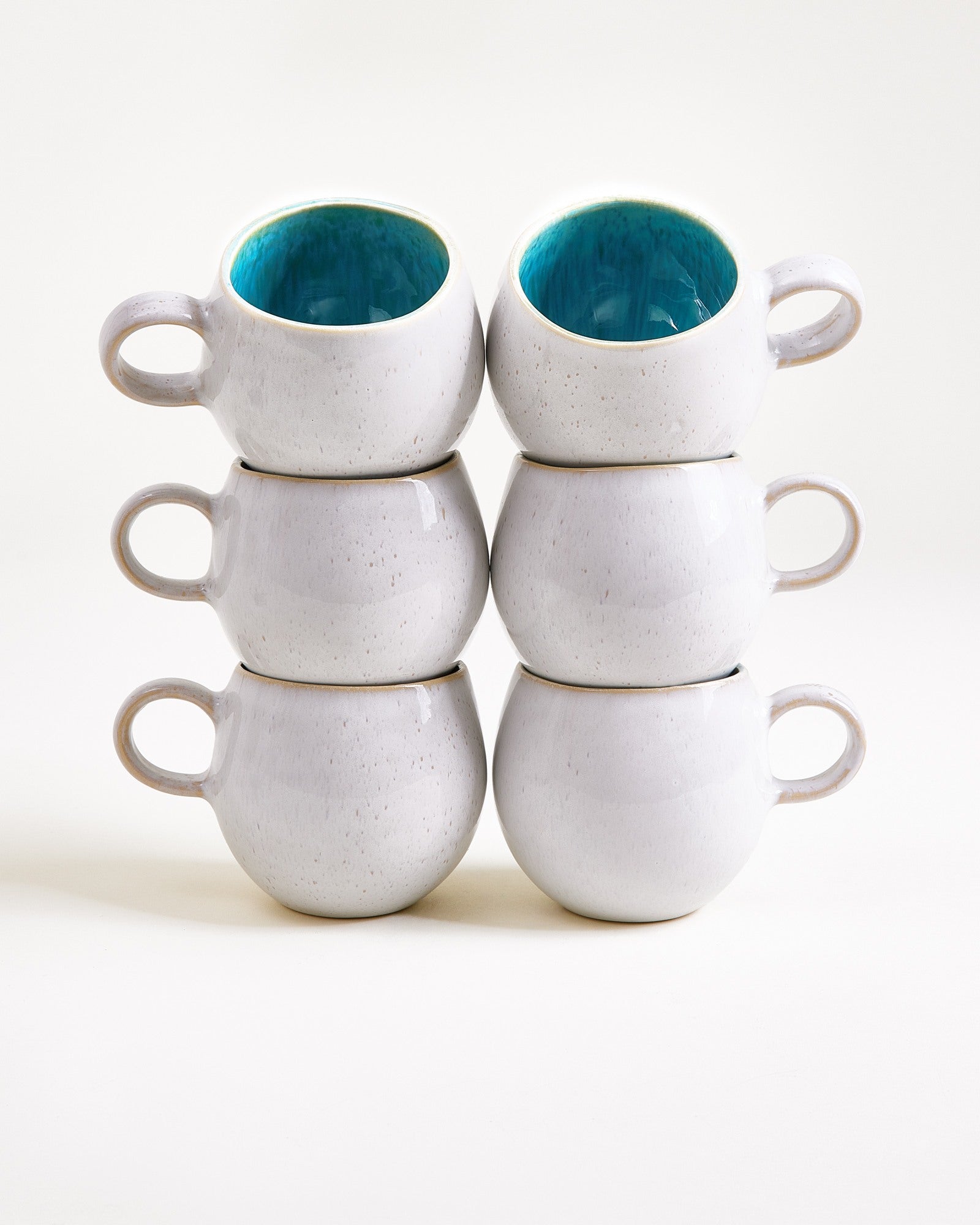 Areia Tasse klein aqua 6er-Set