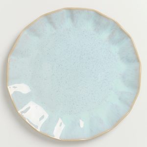 Areia Teller groß shell azur