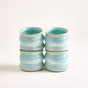 Bica Becher klein bubble mint 4er-Set