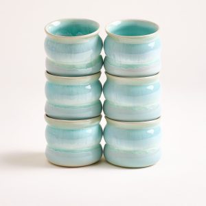 Bica Becher klein bubble mint 6er-Set