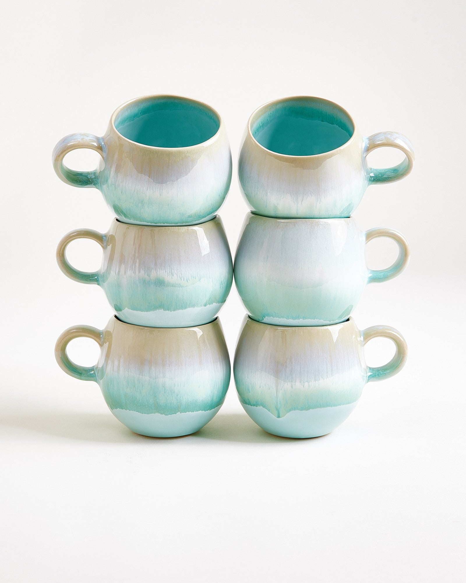 Bica Tasse klein mint 6er-Set
