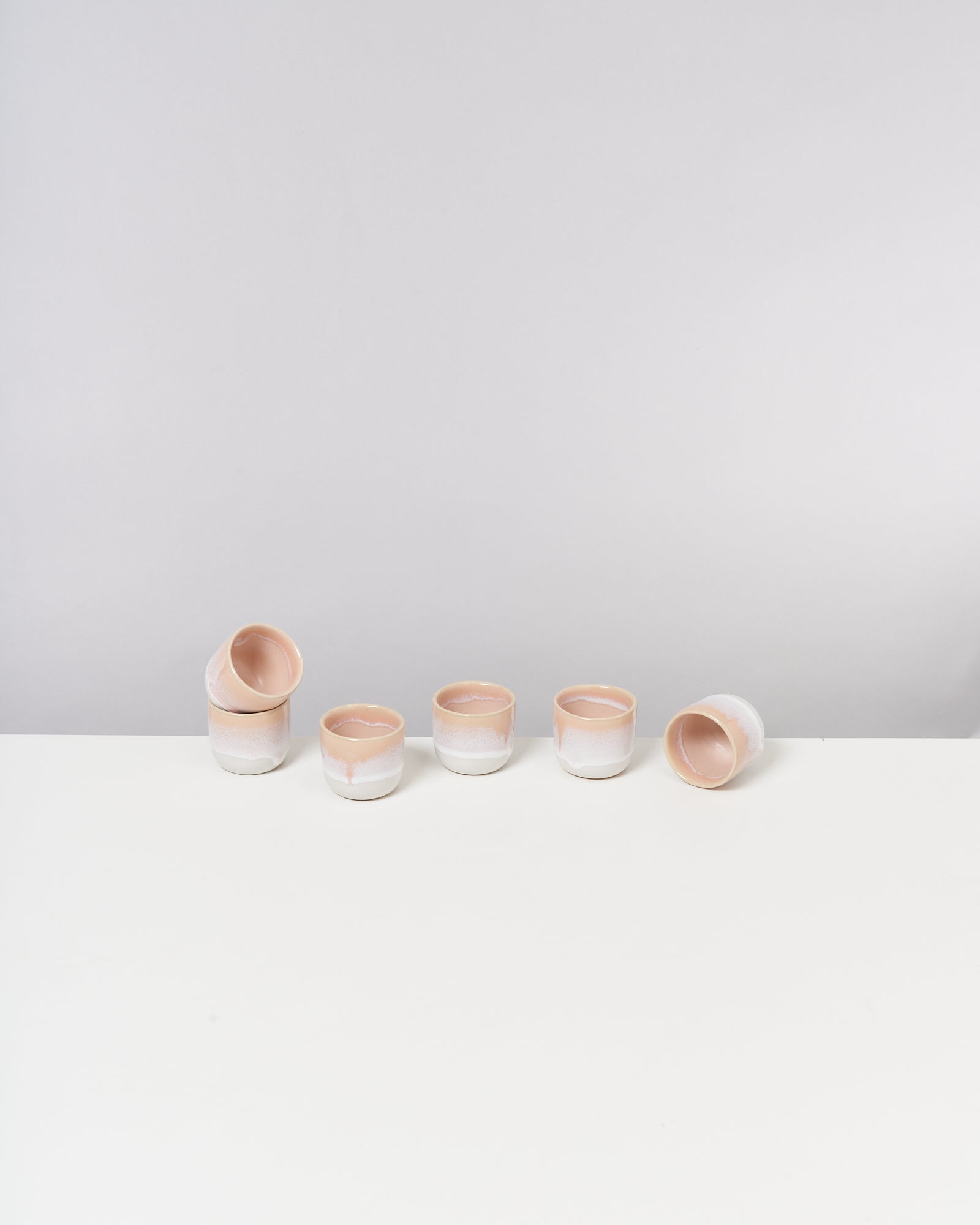Coimbra Espressobecher apricot 6er-Set