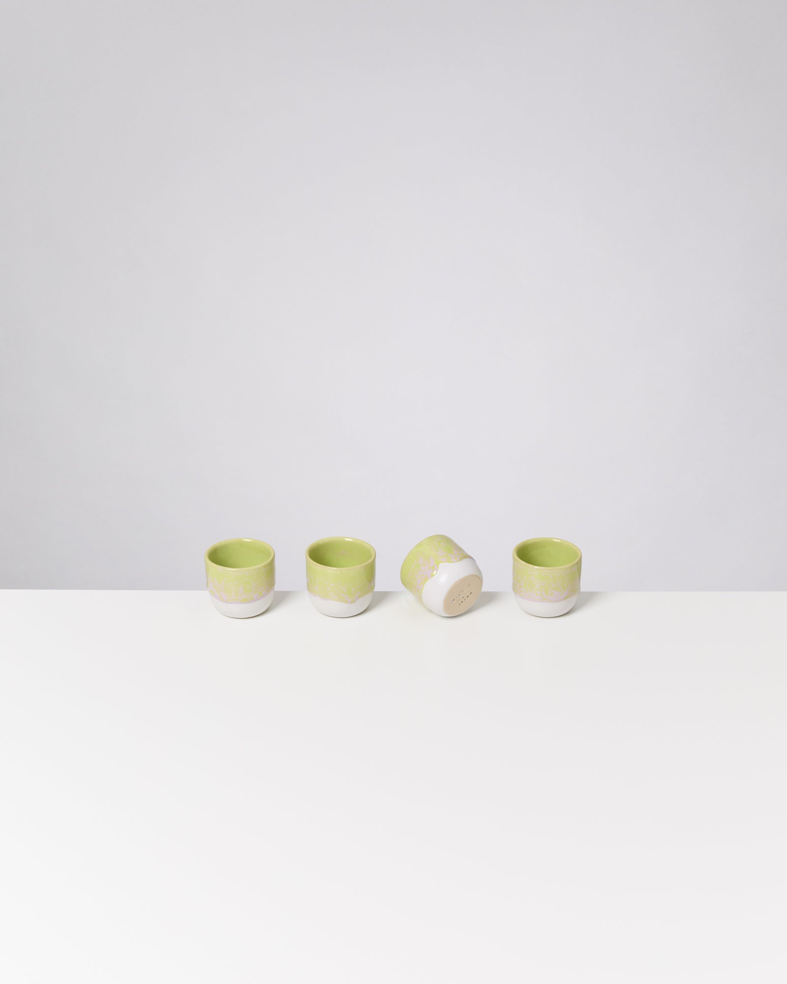 Coimbra Espressobecher lime 4er-Set